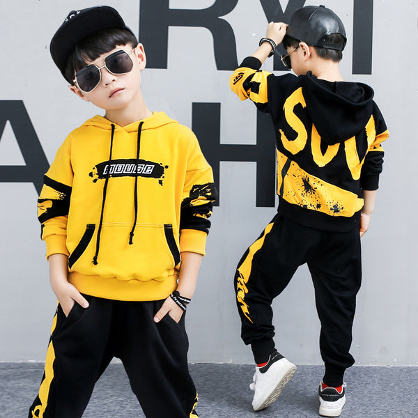 Boy's Hooded Sports Set