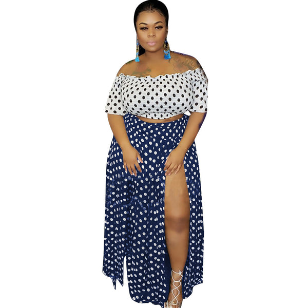 women Summer Dot Print Slabs