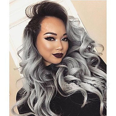 Ombre Wavy Curl Wig