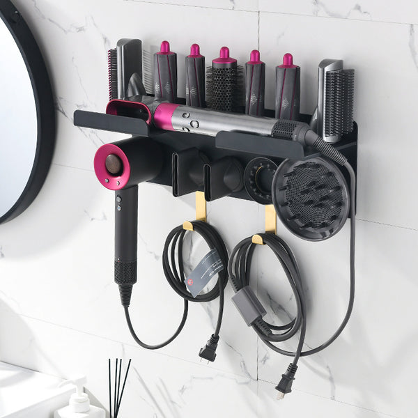 Curling Rod Storage Rack Holder