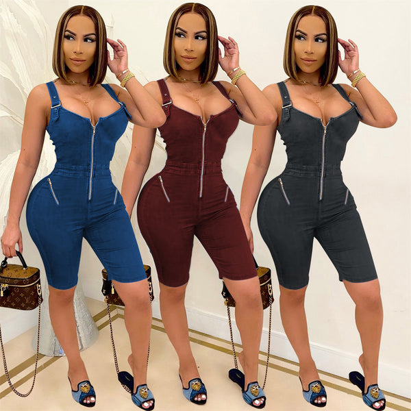 Elegant Strap Backless Jumpsuit