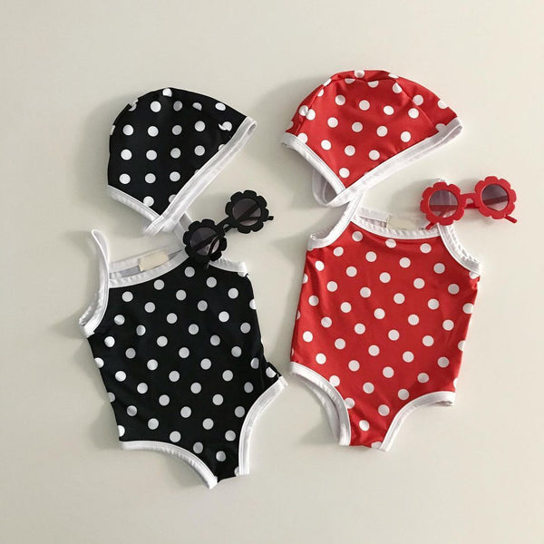 Polka Dot Swimsuit