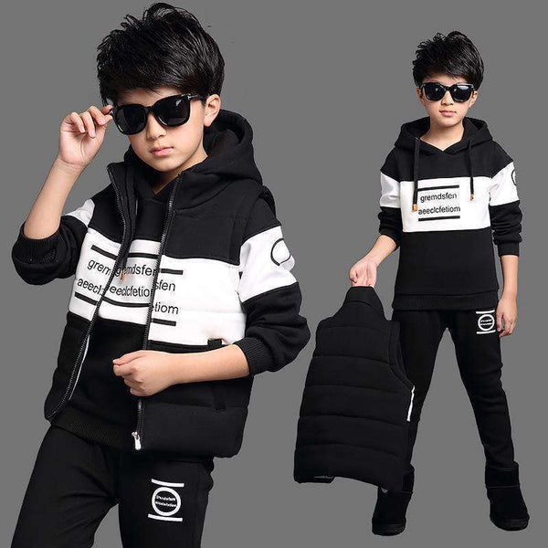 Boys Sport Suit Clothing 3ps Sets.