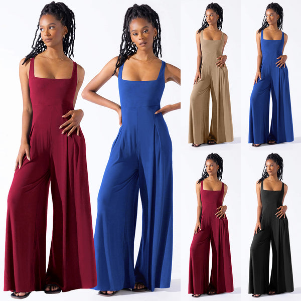 Fashion Wide-leg Jumpsuit