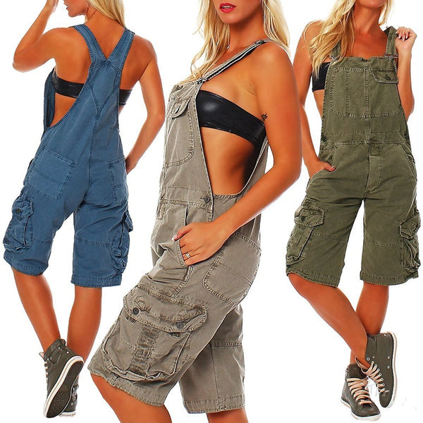 Women's Suspender Rompers