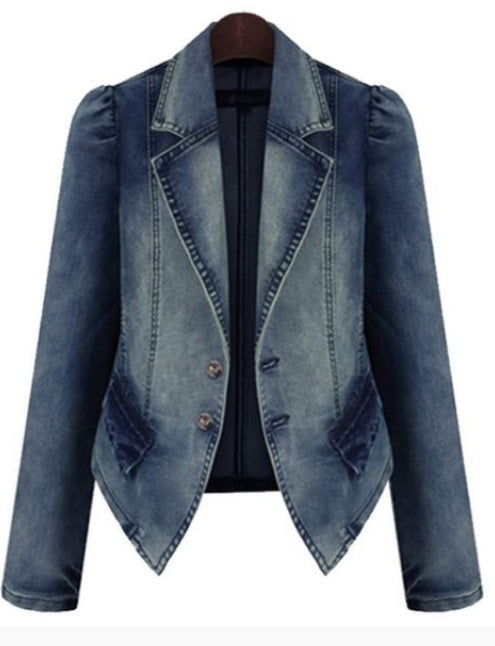 Denim Long-sleeved Jacket