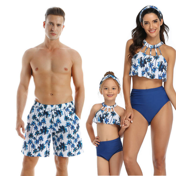 Parent-Child Swimwear Beach