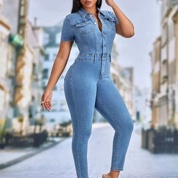 Denim Jumpsuit